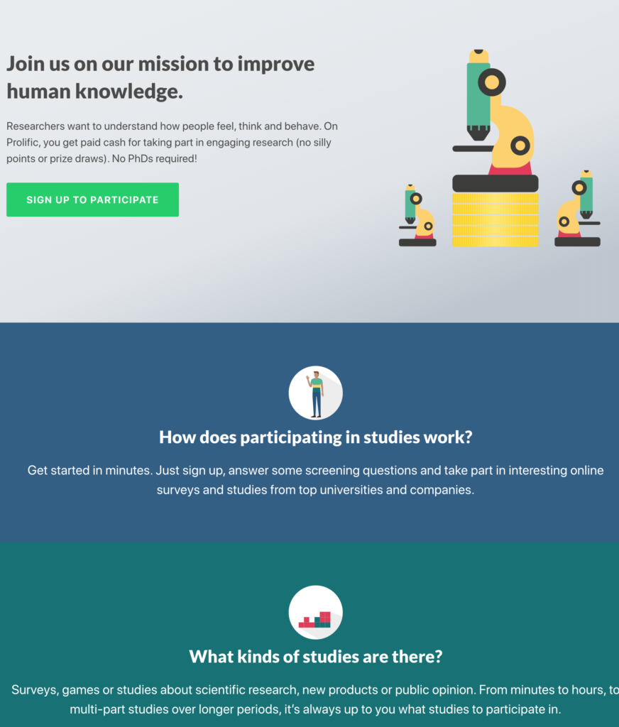 How to Make Money With Prolific-Company Icon-How It Works For Participants