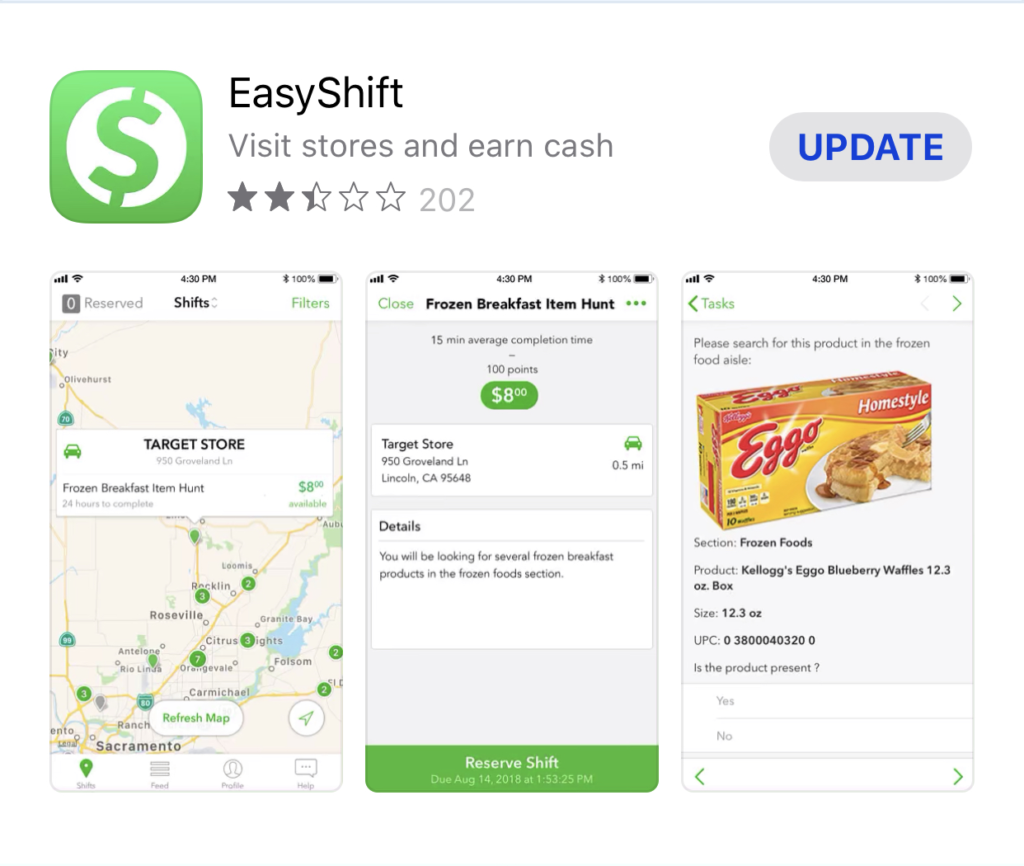 EasyShift app