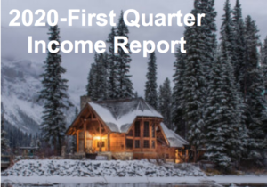 2020 First Quarter-Income Report