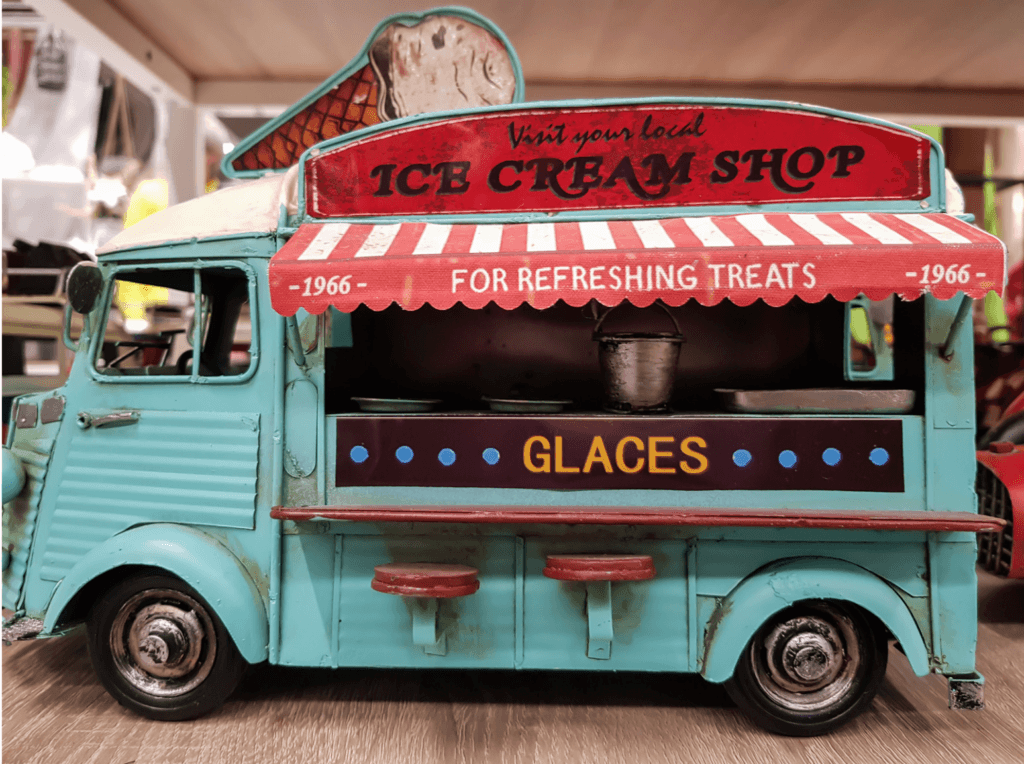 Start an ice cream truck business